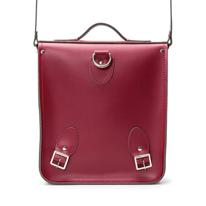 Handmade Leather City Backpack - Oxblood