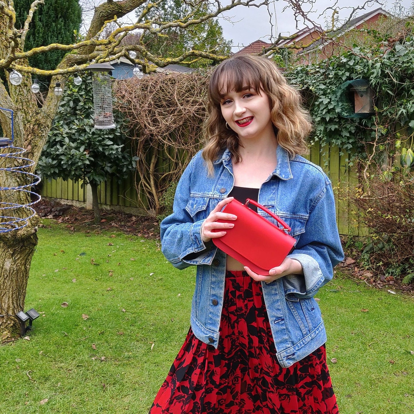 Aura Handmade Leather Bag - White  