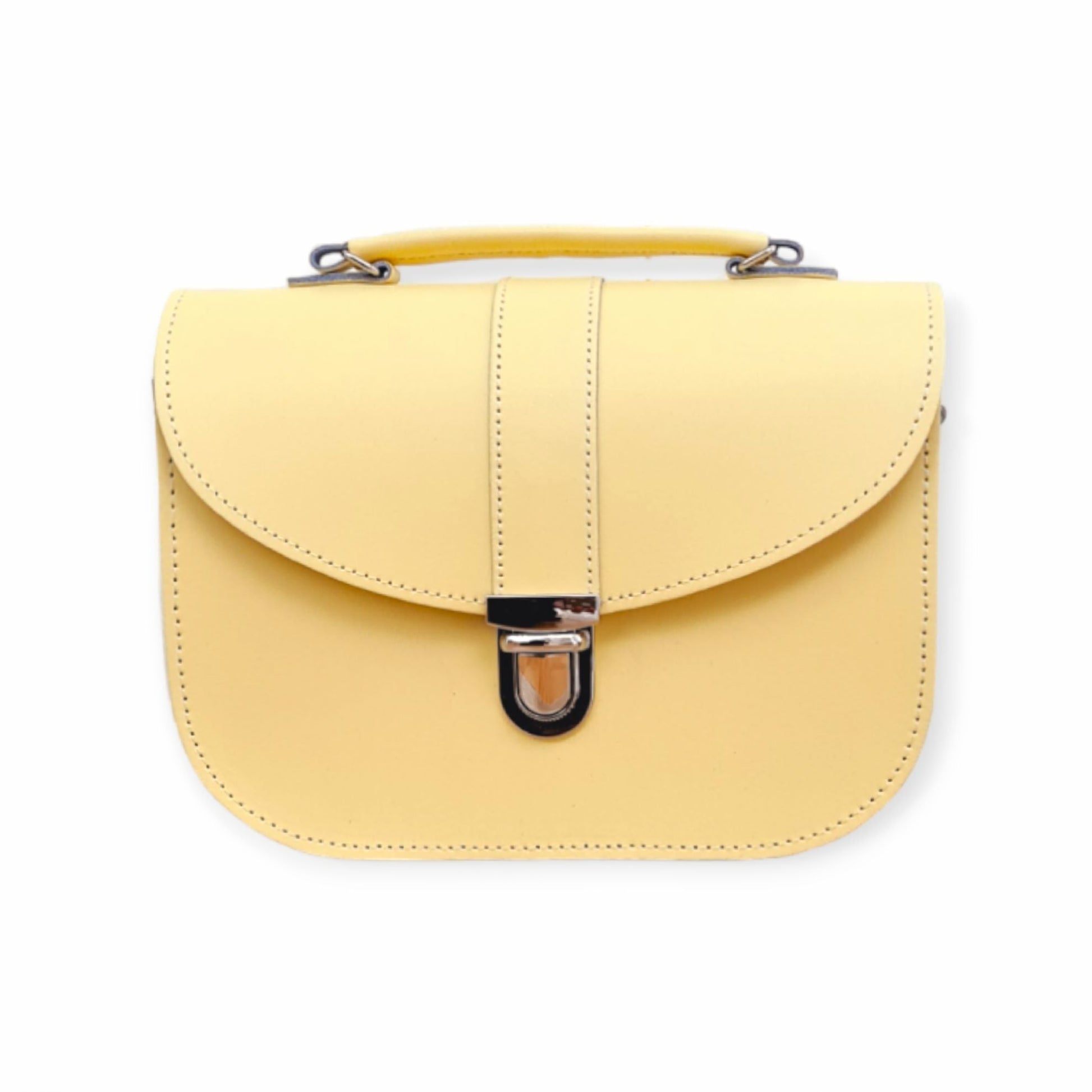 Olympia Handmade Leather Bag - Primrose Yellow  