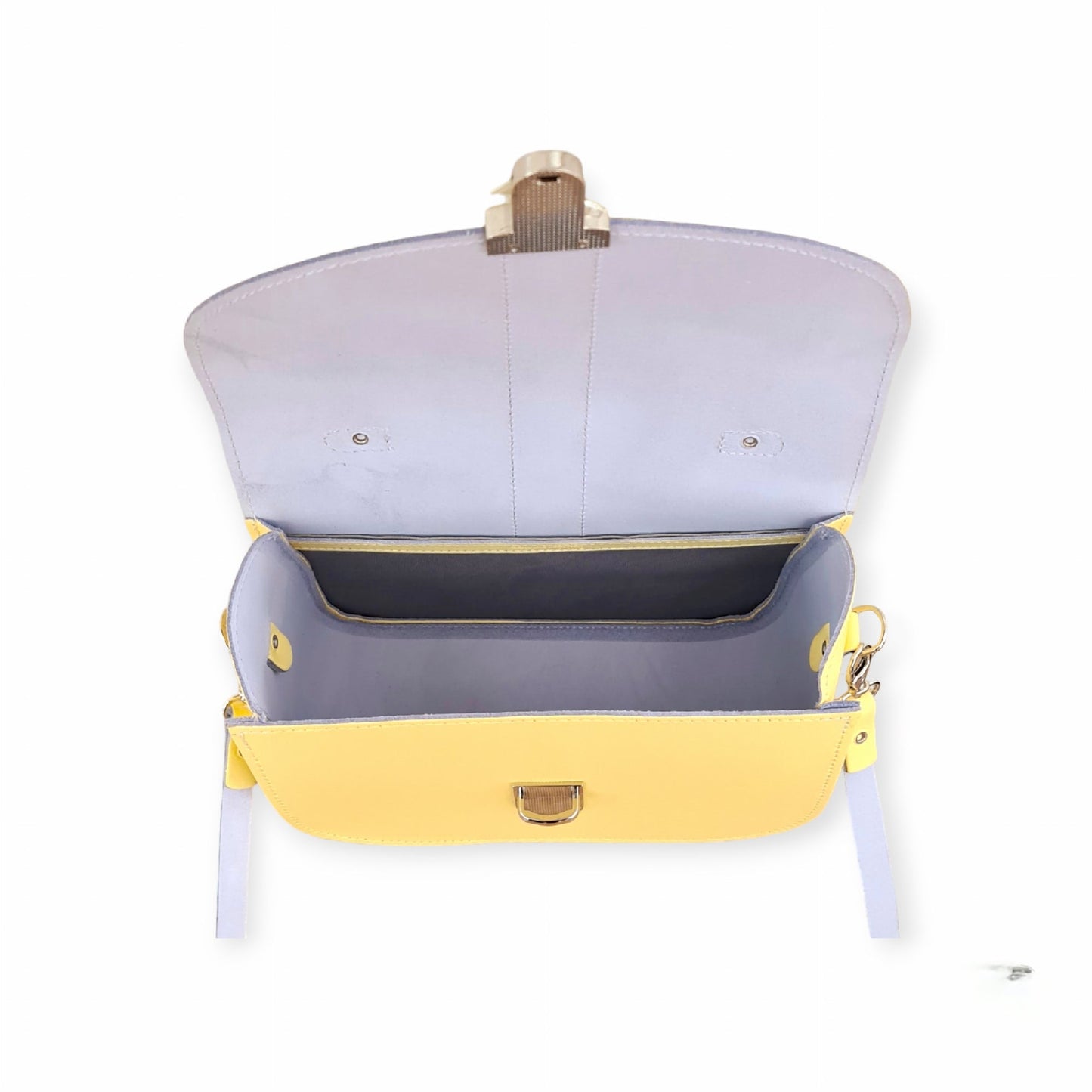 Olympia Handmade Leather Bag - Primrose Yellow  