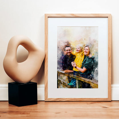 Personalised Watercolour Portrait