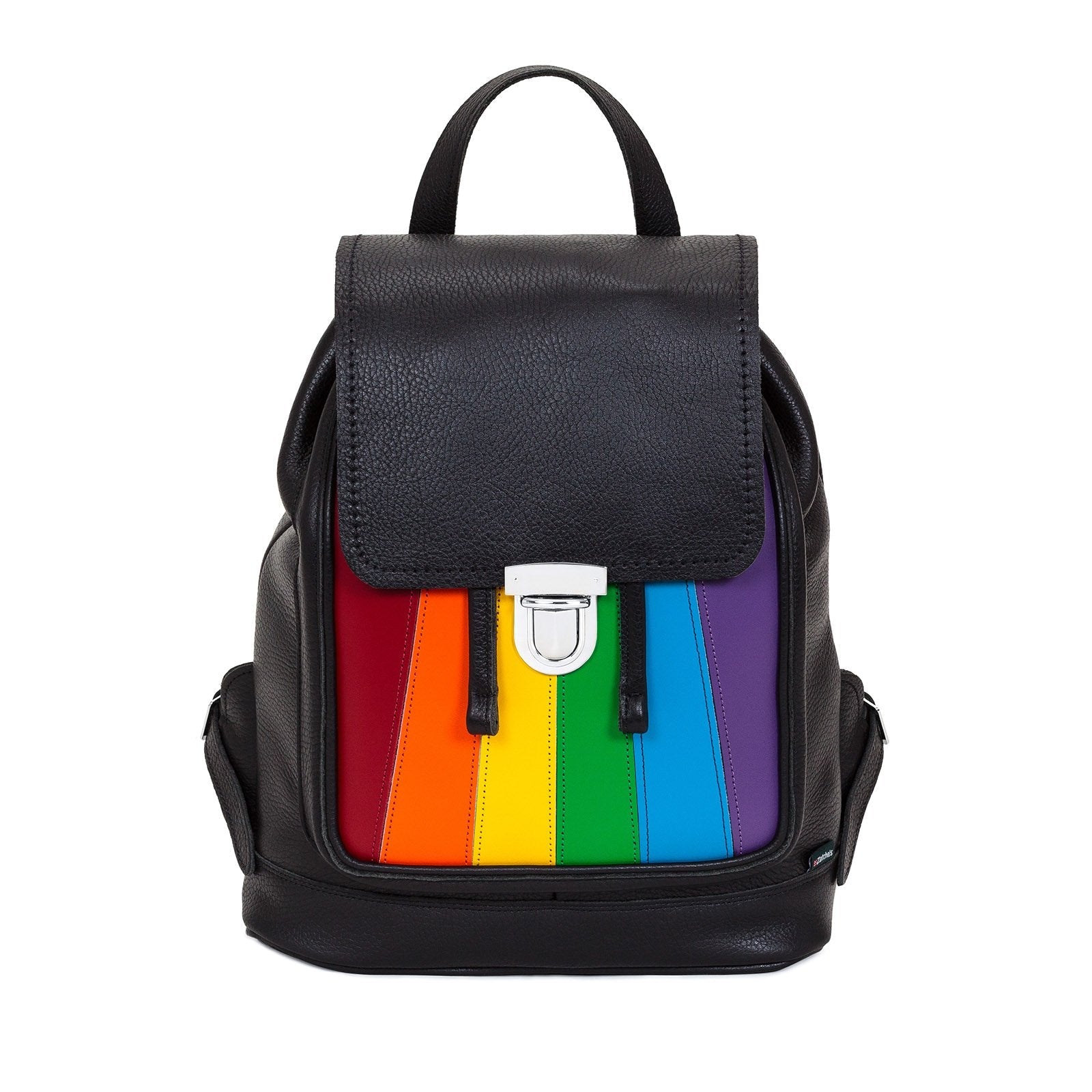 Leather Backpack - Pride Rainbow  