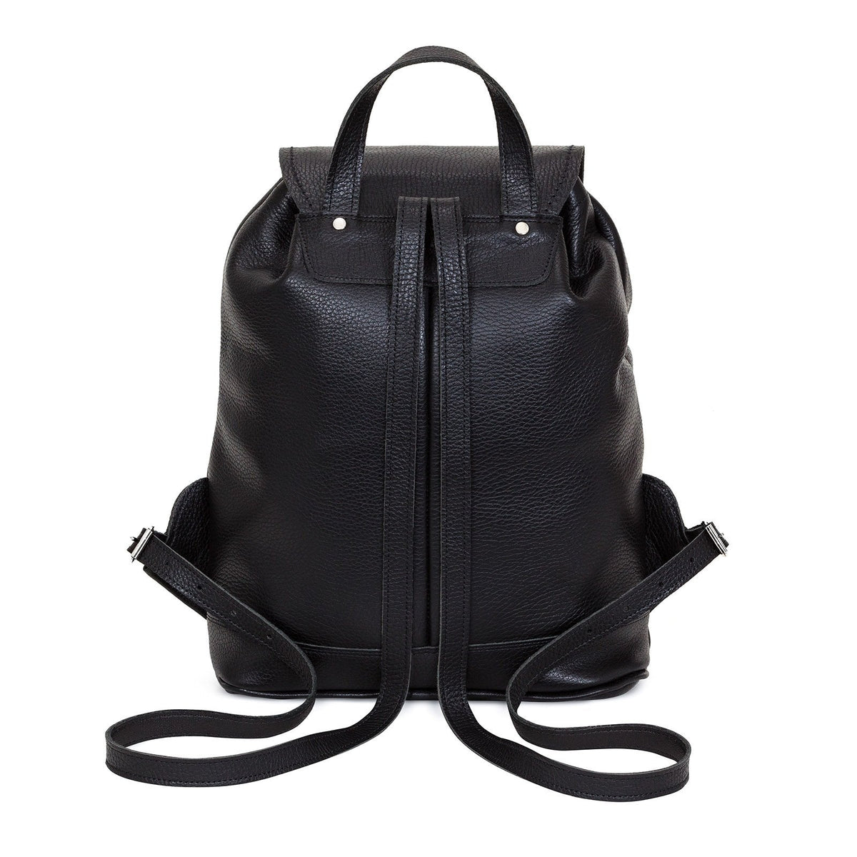 Handmade Leather Backpack Pride Rainbow