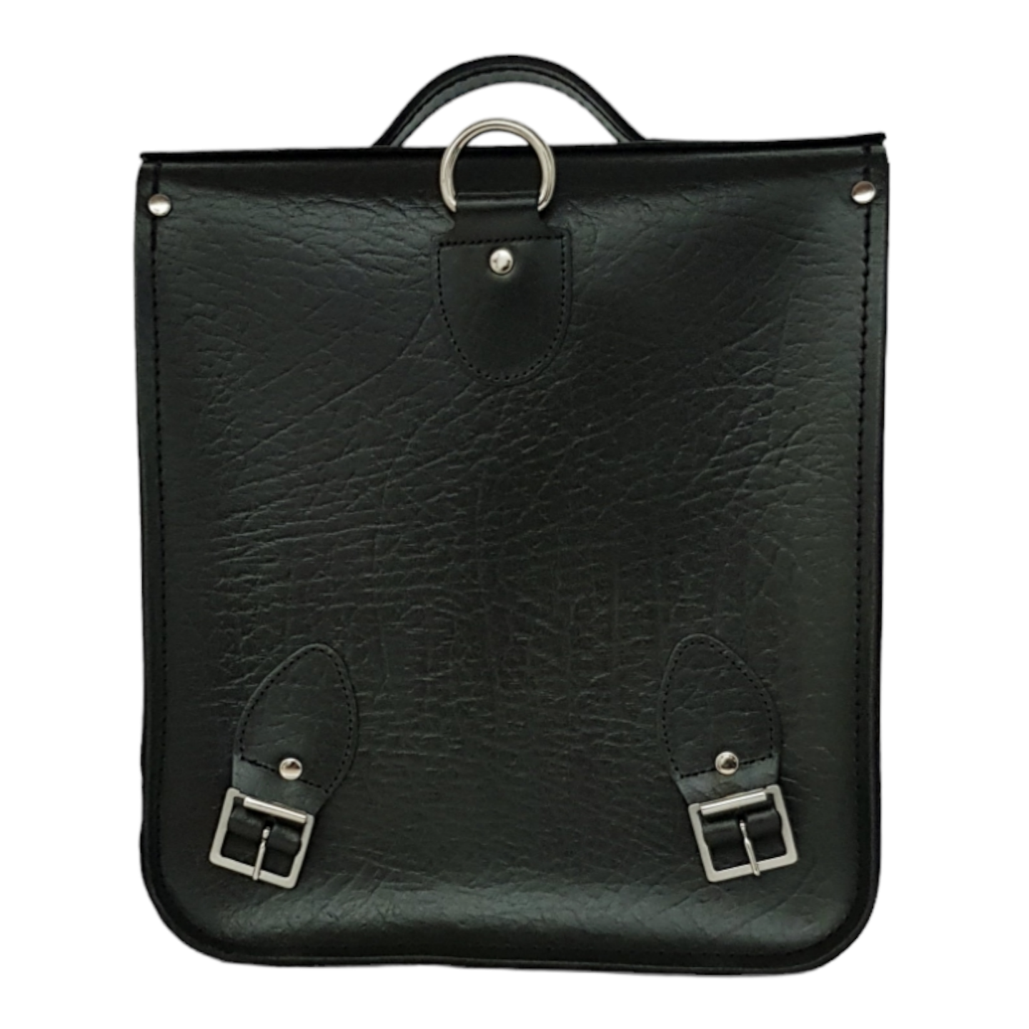 Handmade Leather City Backpack - Executive - British Racing Green  