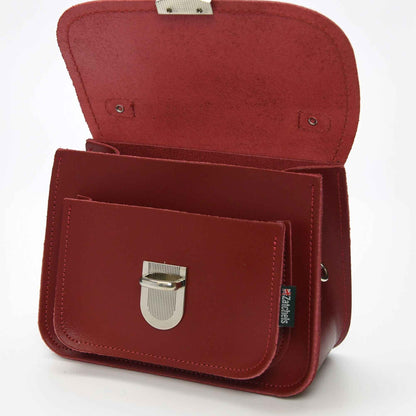 Luna Handmade Leather Bag - Red