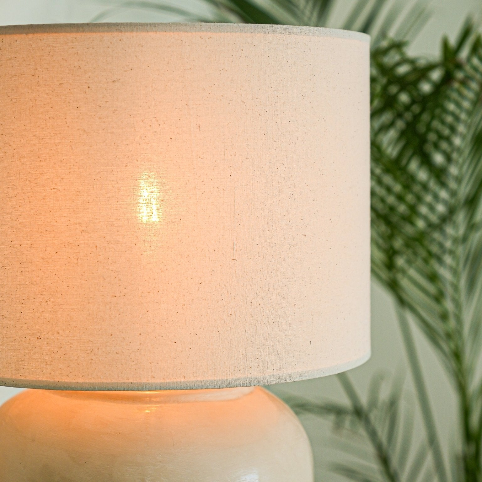 Senja Ceramic Table Lamp- Terracotta Base  