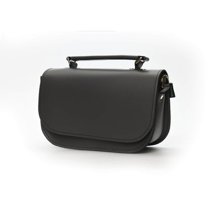 Aura Handmade Leather Bag - Graphite  