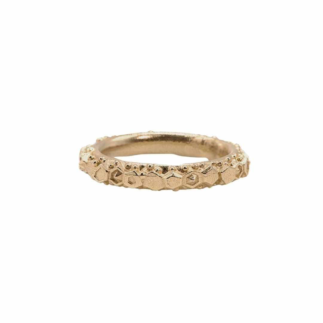 Everyday Gold Goddess Inspired Ring - Hebe
