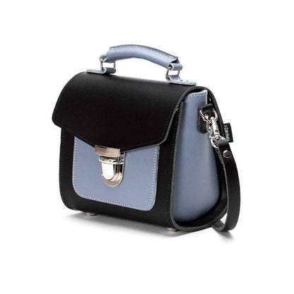 Handmade Leather Sugarcube Handbag - Mocha Mauve