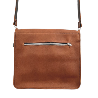 Men's Leather Tannery Messenger - Tan  