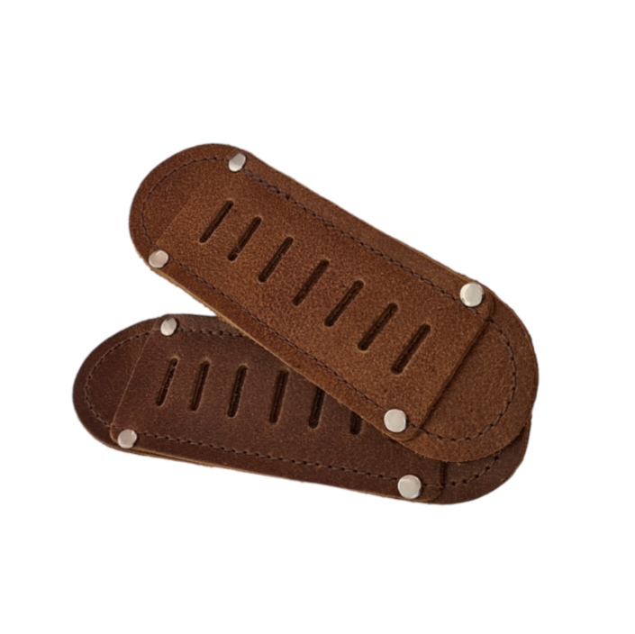 Men's Leather Tannery Backpack - Tan  