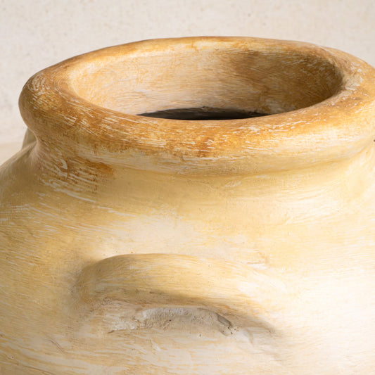 Tanah Ceramic Vase- Handmade Textured Ceramic  