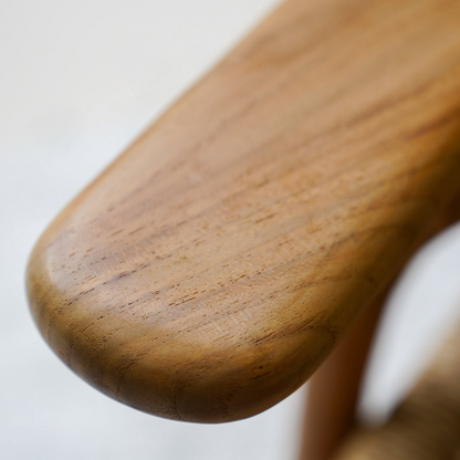 Zara Rattan Dining Chair with Armrest